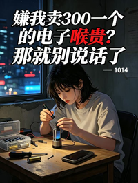 嫌我賣300一個的電子喉貴？那就別說話了