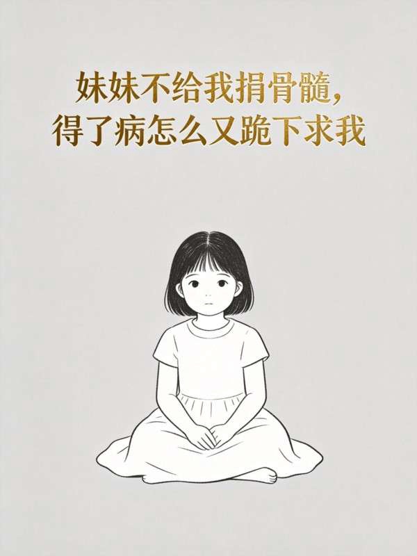 妹妹不給我捐骨髓，得了病怎麼又跪下求我