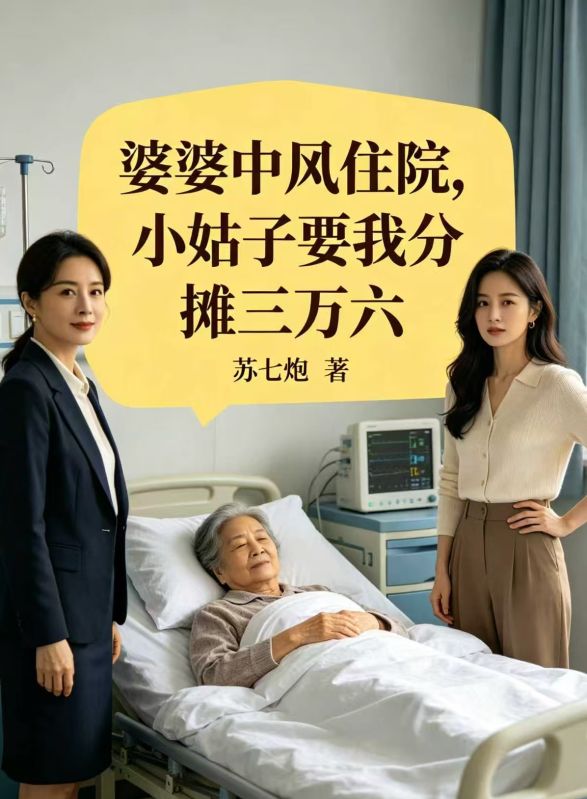 婆婆中風住院，小姑子要我分攤三萬六