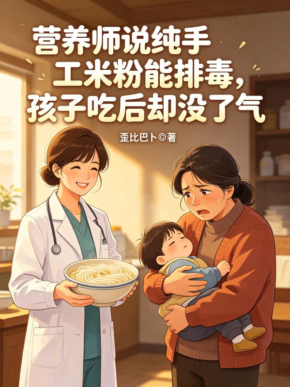 營養師說純手工米粉能排毒，孩子吃後卻沒了氣