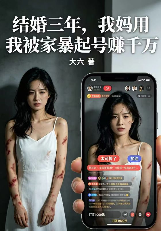 結婚三年，我媽用我被家暴起號賺千萬