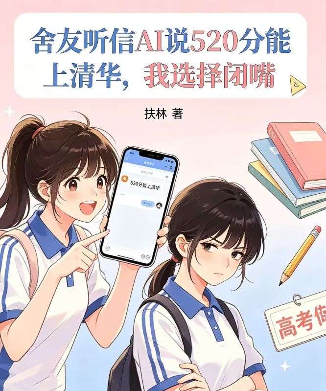舍友聽信AI說520分能上清華，我選擇閉嘴