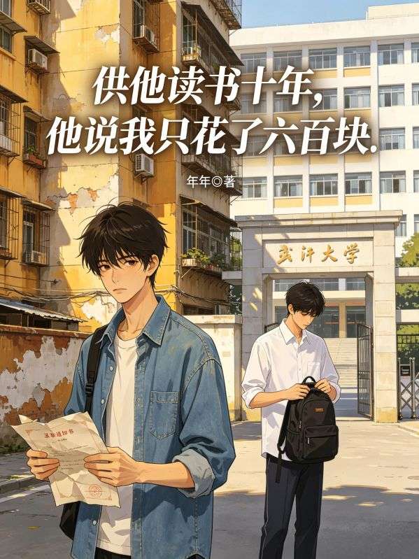 供他讀書十年，他說我隻花了六百塊