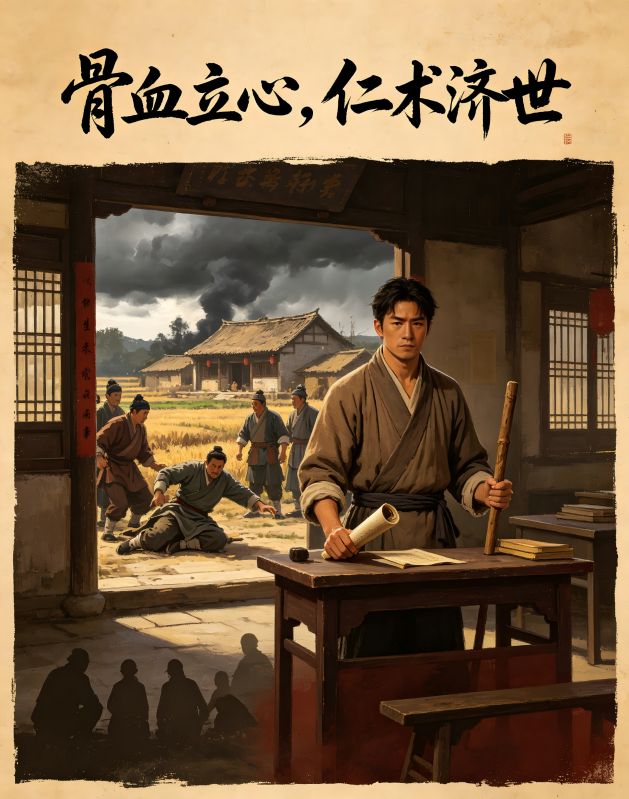 骨血立心，仁術濟世