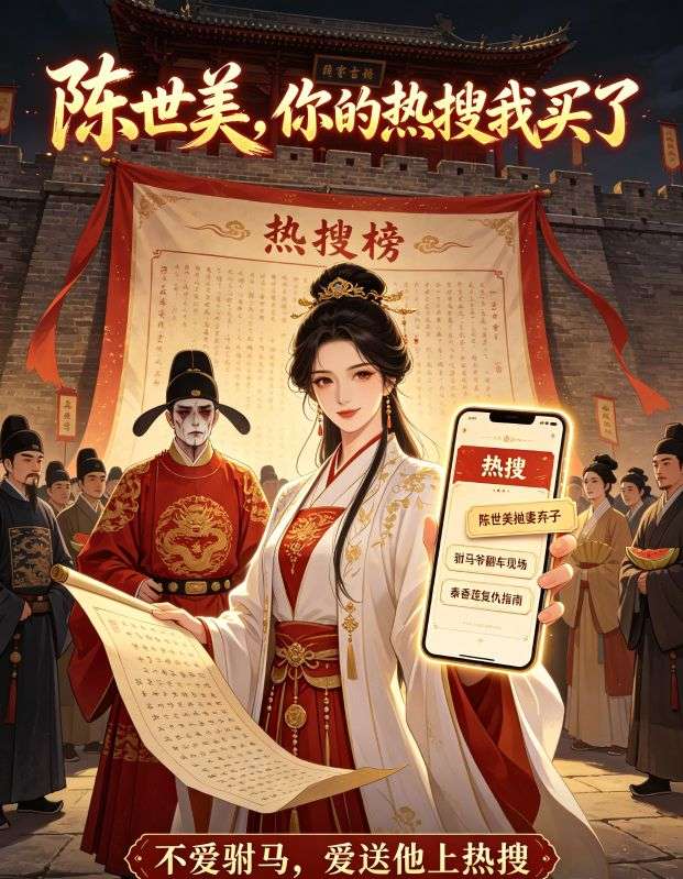 陳世美，你的熱搜我買了