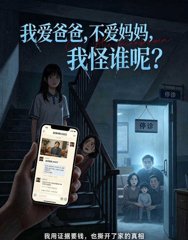 我愛爸爸，不愛媽媽，我怪誰呢？