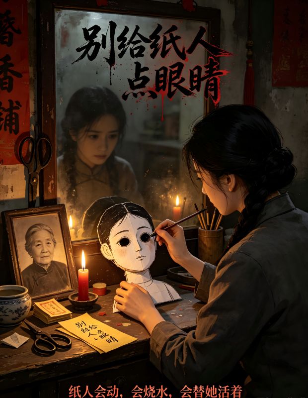 別給紙人點眼睛