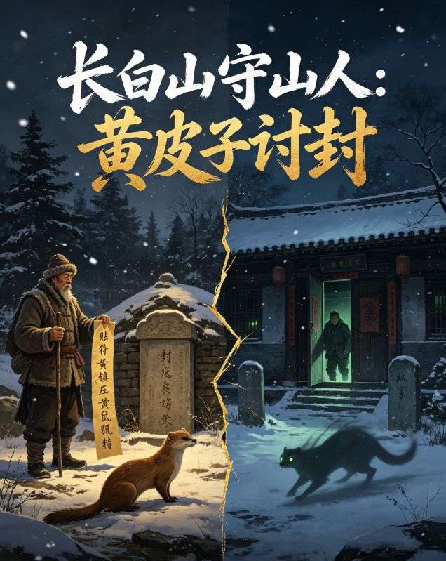 ⻓⽩⼭守⼭⼈：⻩⽪⼦討封
