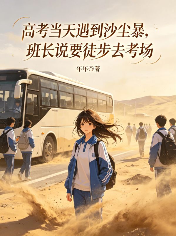 高考當天遇到沙塵暴，班長說要徒步去考場