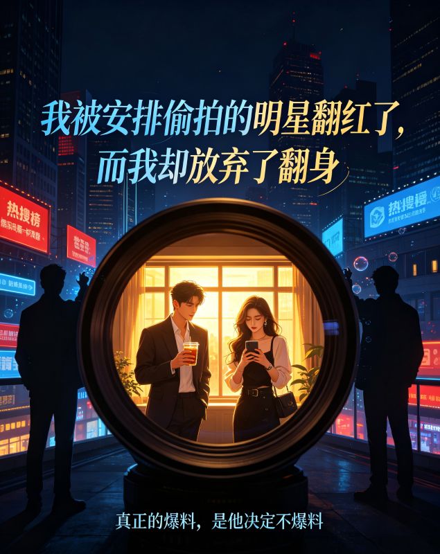 我被安排偷拍的明星翻紅了，而我卻放棄了翻身