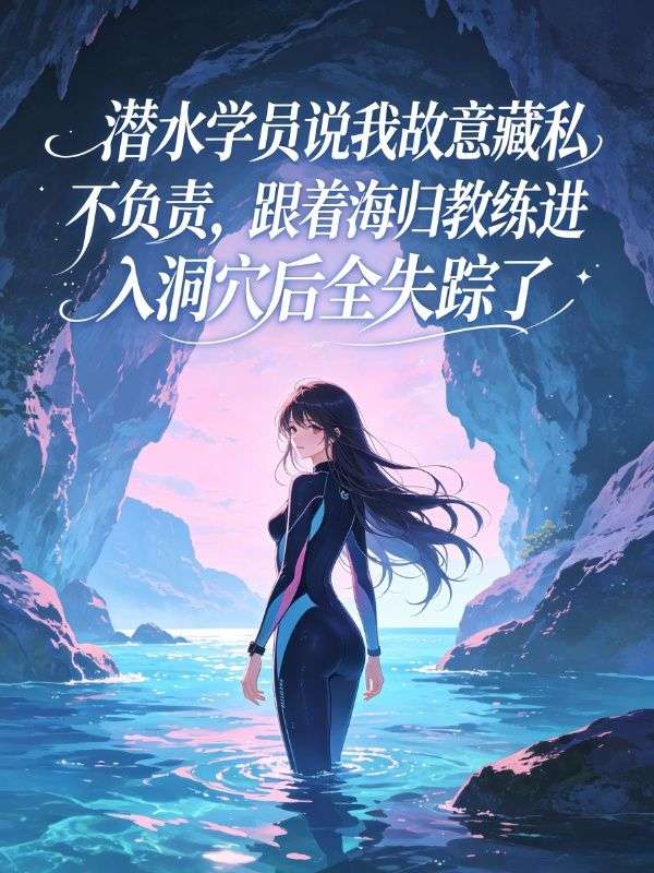 潛水學員說我故意藏私不負責，跟著海歸教練進入洞穴後全失蹤了