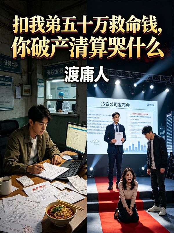 扣我弟五十萬救命錢，你破產清算哭什麼