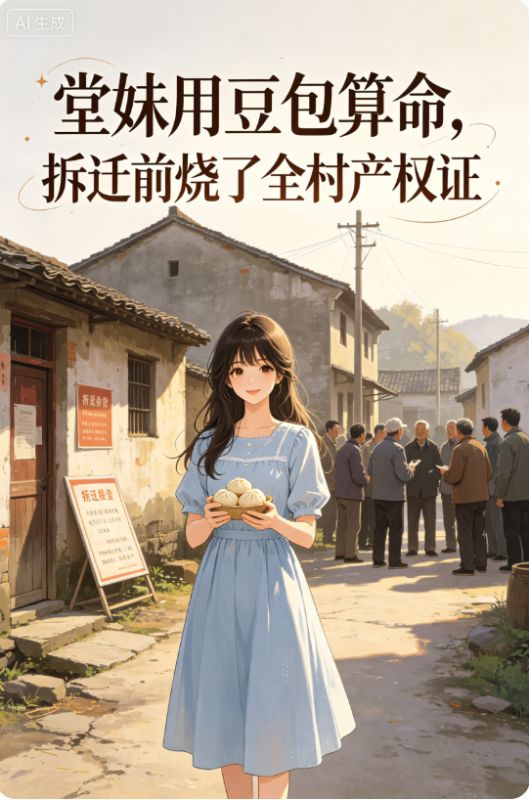 堂妹用豆包算命，拆遷前燒了全村產權證