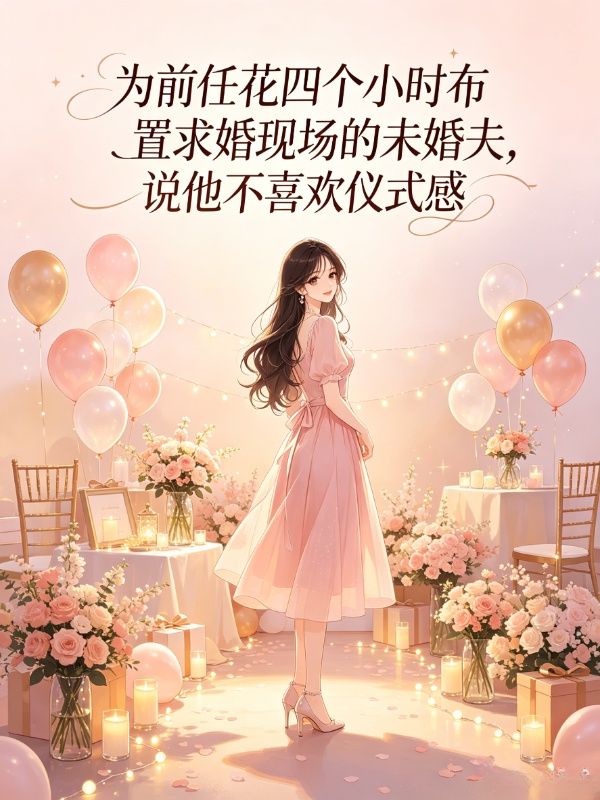為前任花四個小時布置求婚現場的未婚夫，說他不喜歡儀式感