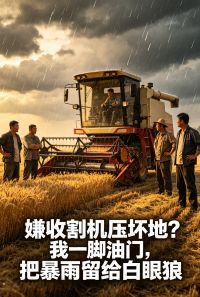 嫌收割機壓壞地？我一腳油門，把暴雨留給白眼狼