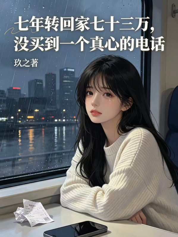 七年轉回家七十三萬，沒買到一個真心的電話