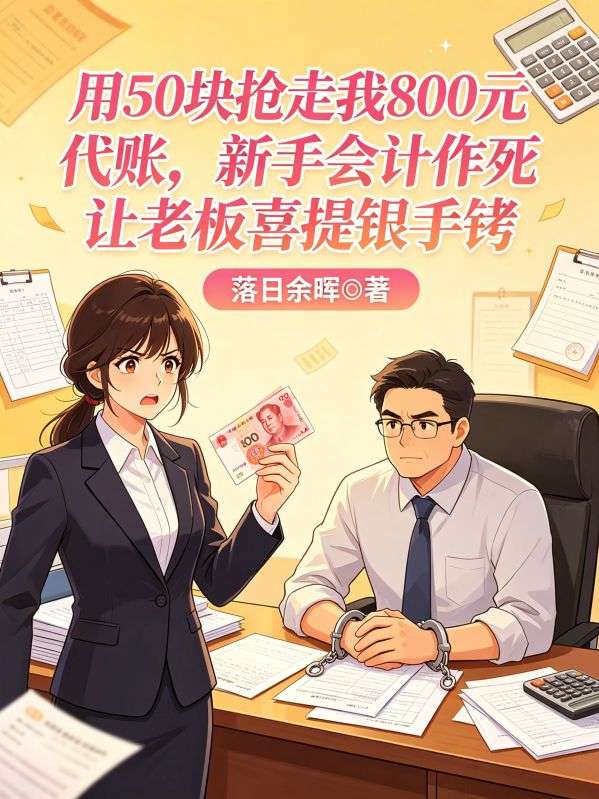用50塊搶走我800元代賬，新手會計作死讓老板喜提銀手銬