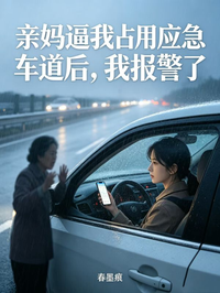 親媽逼我占用應急車道後，我報警了