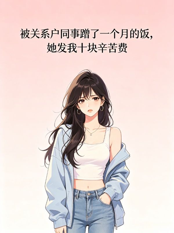 被關係戶同事蹭了一個月的飯，她發我十塊辛苦費
