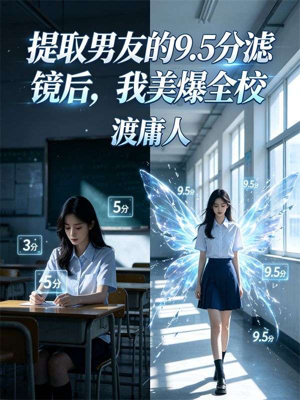 提取男友的9.5分濾鏡後，我美爆全校