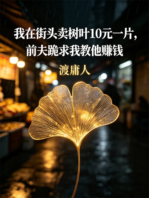 我在街頭賣樹葉10元一片，前夫跪求我教他賺錢