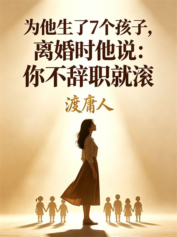為他生了7個孩子，離婚時他說：你不辭職就滾
