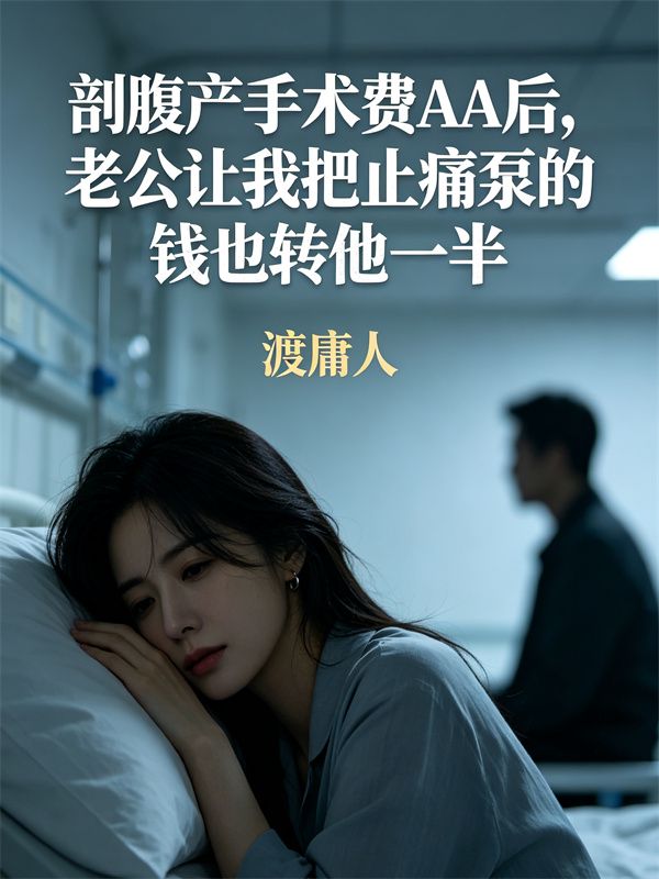 剖腹產手術費AA後，老公讓我把止痛泵的錢也轉他一半
