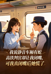我說靜音車廂有蛇高鐵判官卻讓我閉嘴，可我真閉嘴後她慌了
