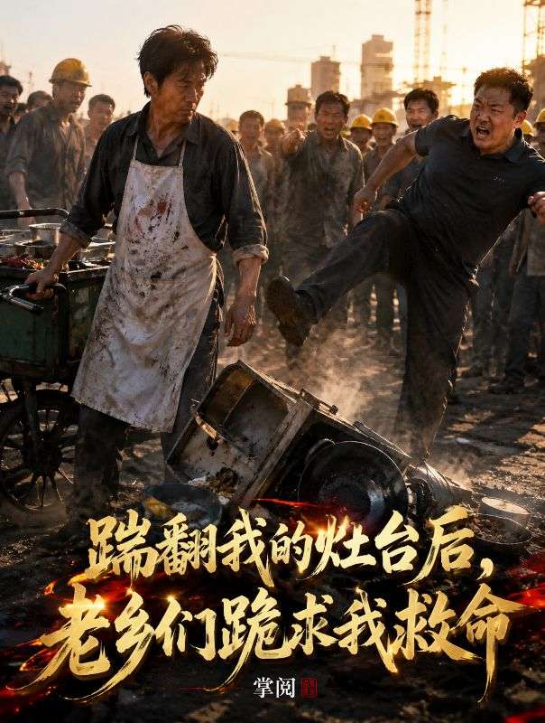 踹翻我的灶台後，老鄉們跪求我救命