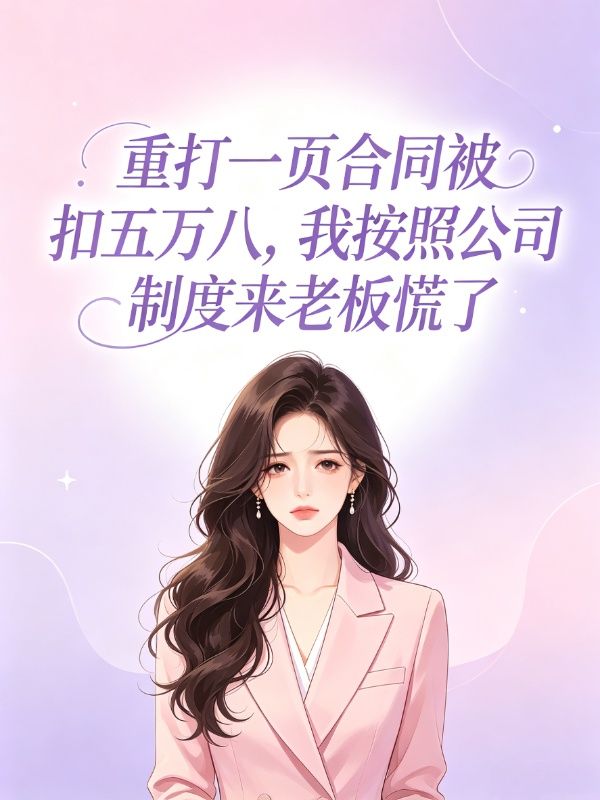 重打一頁合同被扣五萬八，我按照公司製度來老板慌了