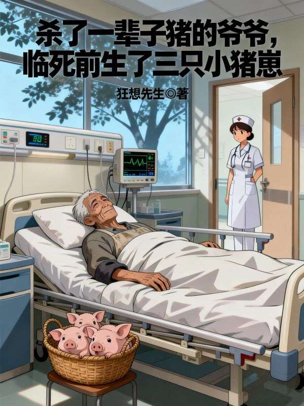殺了一輩子豬的爺爺，臨死前生了三隻小豬崽
