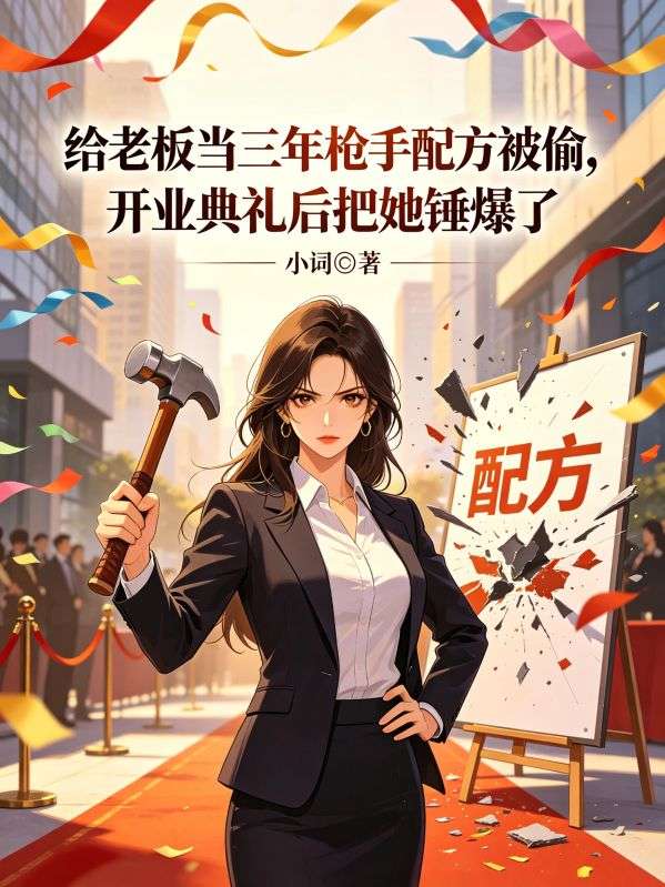 給老板當三年槍手配方被偷，開業典禮後把她錘爆了