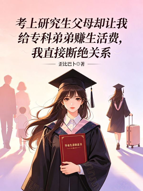 考上研究生父母卻讓我給專科弟弟賺生活費，我直接斷絕關係