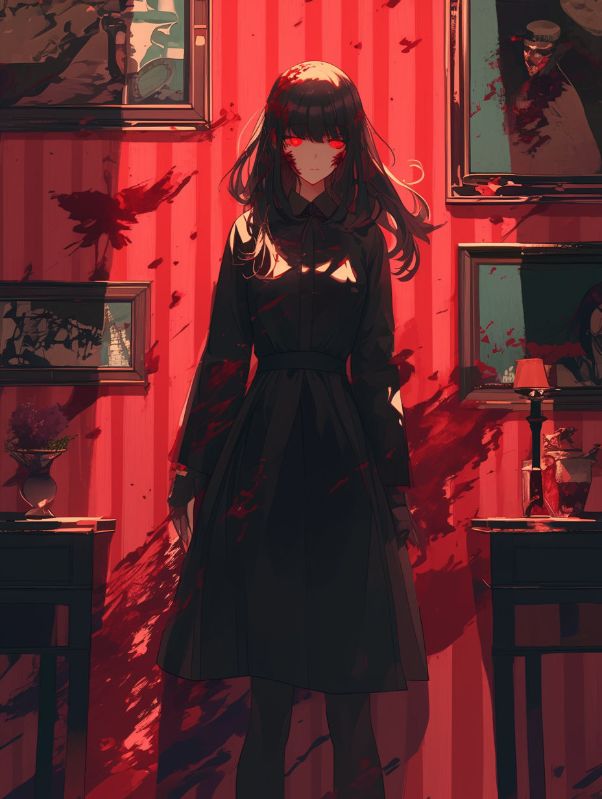 女兒穿著血嫁衣來到地府，我借她屍體向五子索命