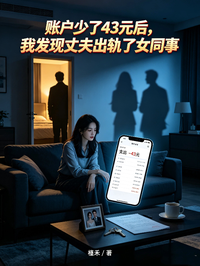 賬戶少了43元後，我發現丈夫出軌了女同事