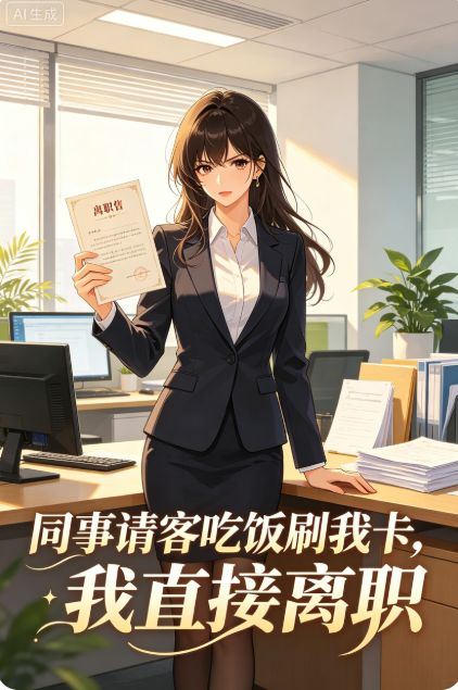 同事請客吃飯刷我卡，我直接離職