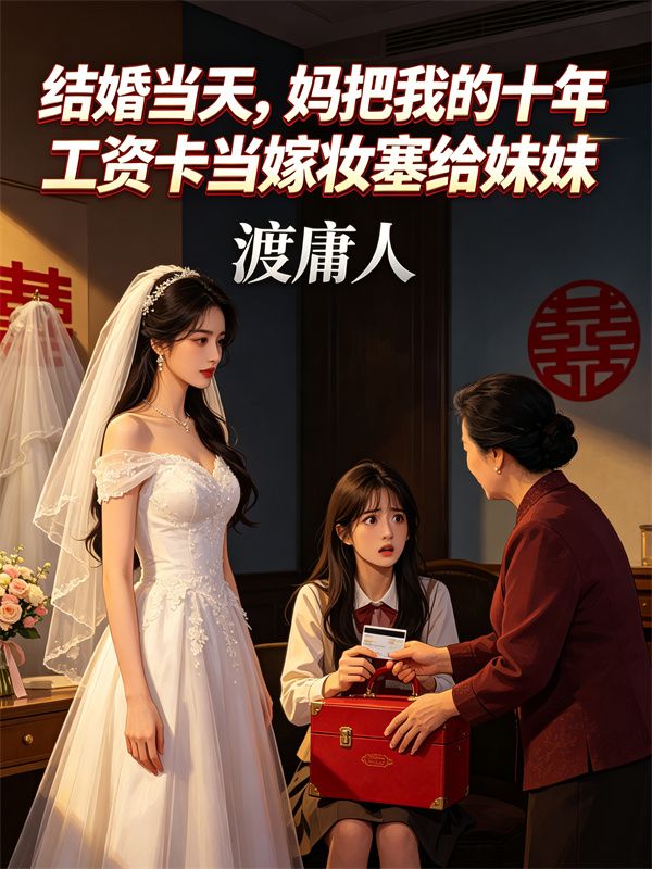 結婚當天，媽把我的十年工資卡當嫁妝塞給妹妹