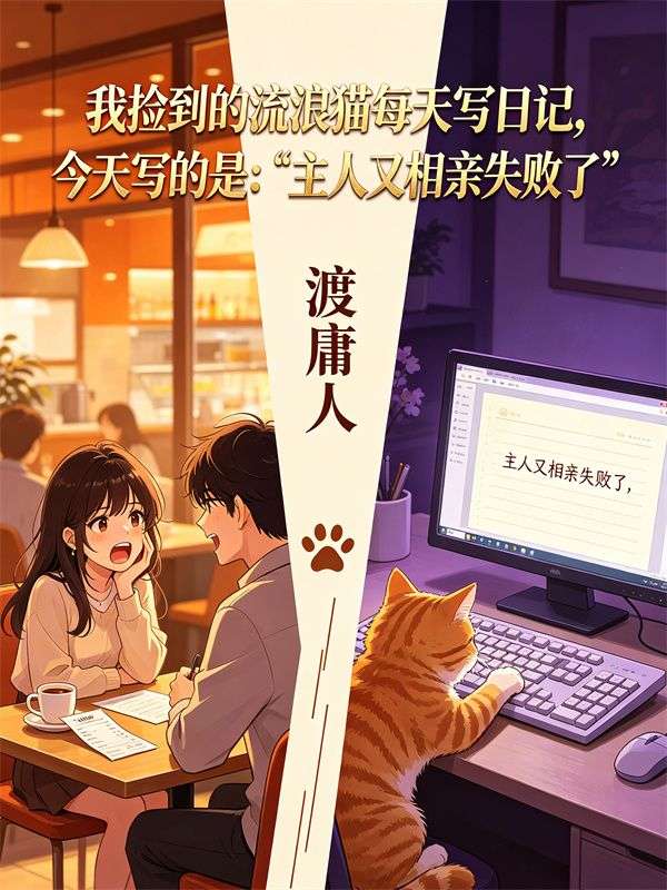 我撿到的流浪貓每天寫日記，今天寫的是：“主人又相親失敗了”