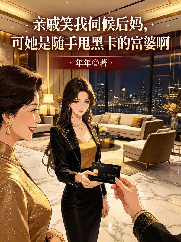 親戚笑我伺候後媽，可她是隨手甩黑卡的富婆啊