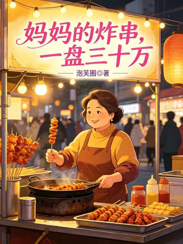 媽媽的炸串，一盤三十萬