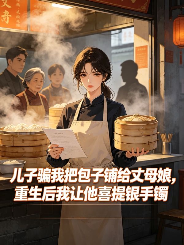 兒子騙我把包子鋪給丈母娘，重生後我讓他喜提銀手鐲