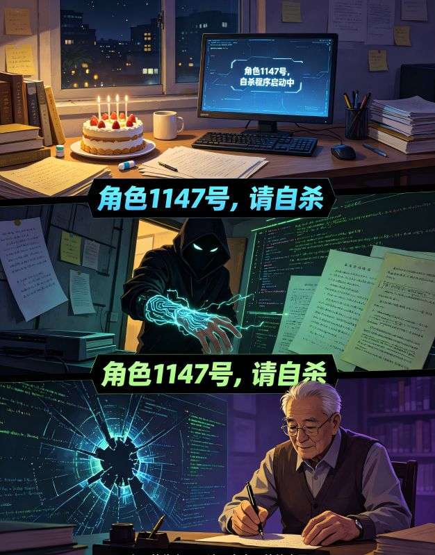 角色1147號，請自殺