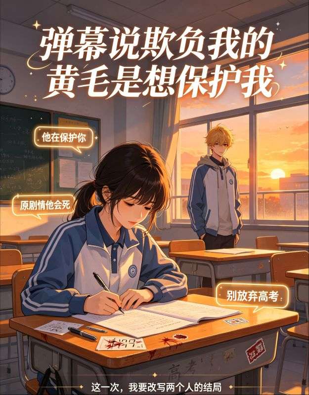 彈幕說欺負我的黃毛是想保護我
