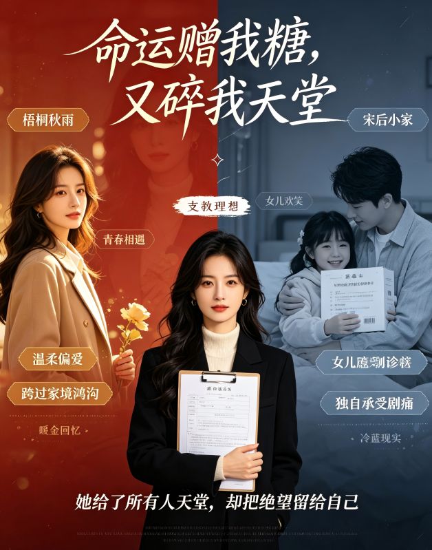 命運贈我糖，又碎我天堂