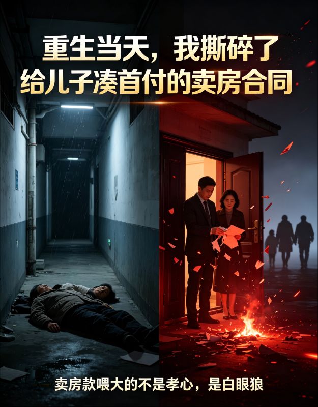 重生當天，我撕碎了給兒子湊首付的賣房合同