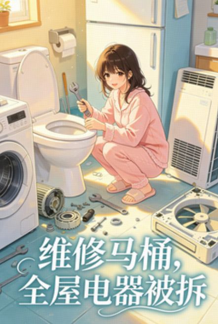 維修馬桶，全屋電器被拆