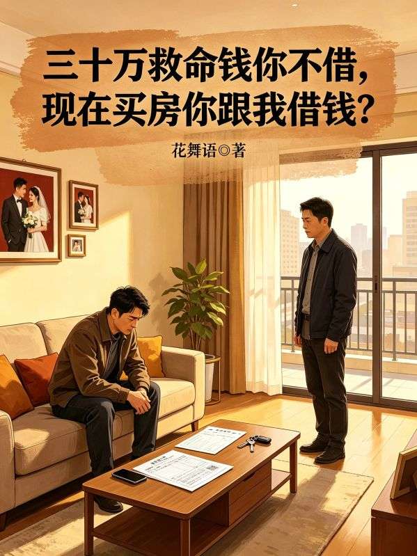 三十萬救命錢你不借，現在買房你跟我借錢？