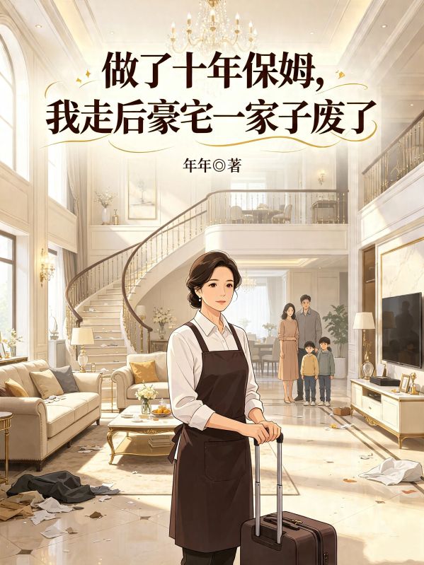 做了十年保姆，我走後豪宅一家子廢了