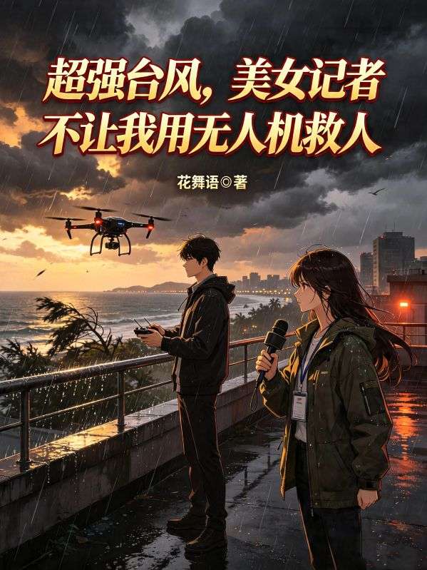 超強台風，美女記者不讓我用無人機救人