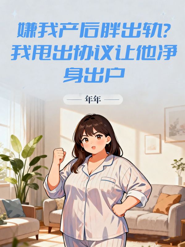 嫌我產後胖出軌？我甩出協議讓他淨身出戶
